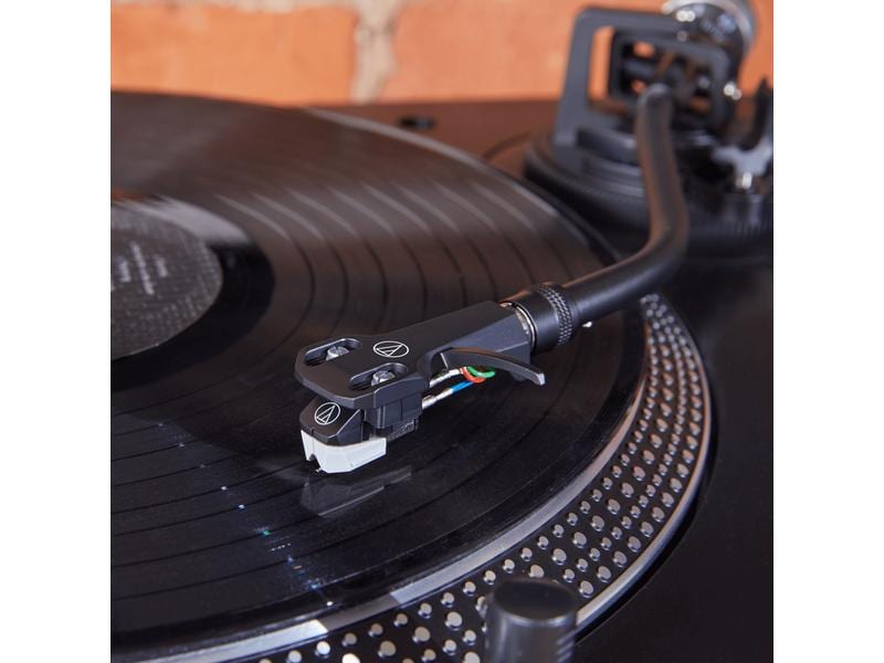Audio-Technica Tonabnehmer AT-VM95SP/H inklusive Headshell Stereotonabnehmer AT-VM95SP mit Headshell AT-HS6BK, geeignet für Mono-Schallplatten