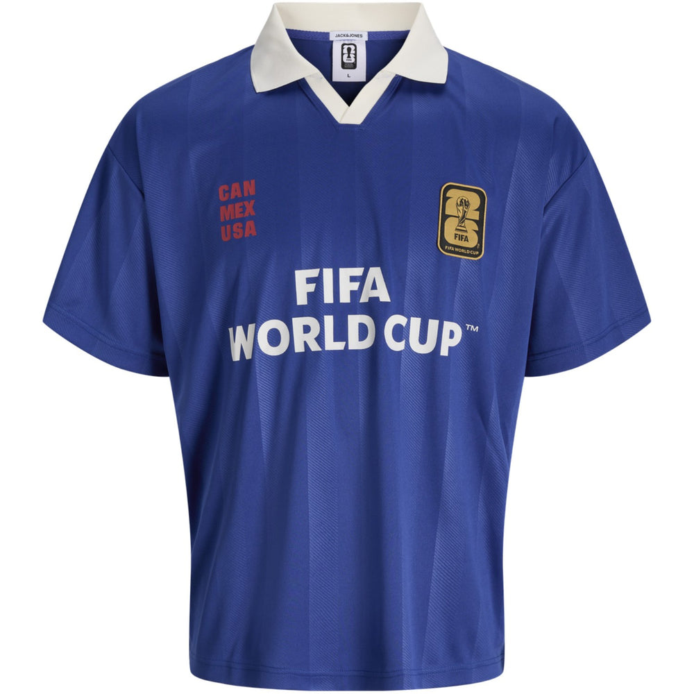 Køb Jack & Jones Junior True Blue Jorfifa Football Jersey Ss Styd Aw Jnr