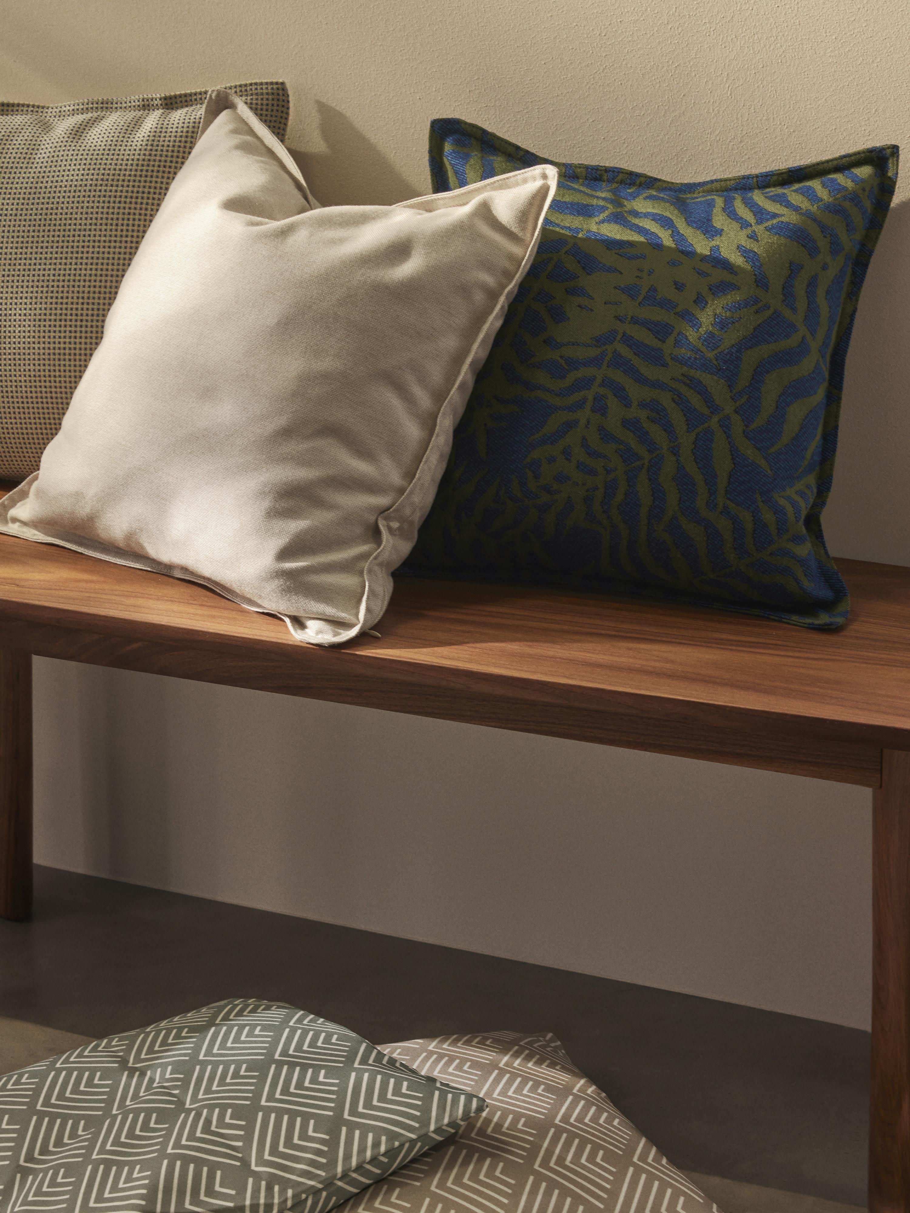Outdoor kussenhoes Milano met grafisch patroon