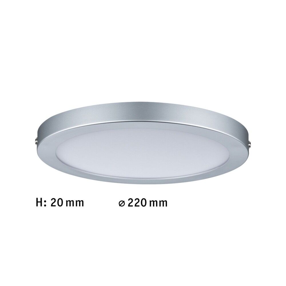 PANEL PAULMANN ATRIA VEGG/TAK LED220MM 15W 4000K