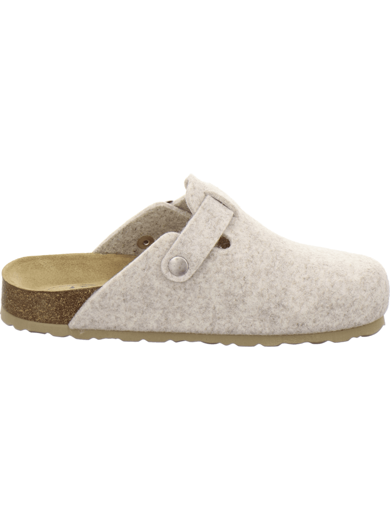 Filz Hausschuhe Damen beige