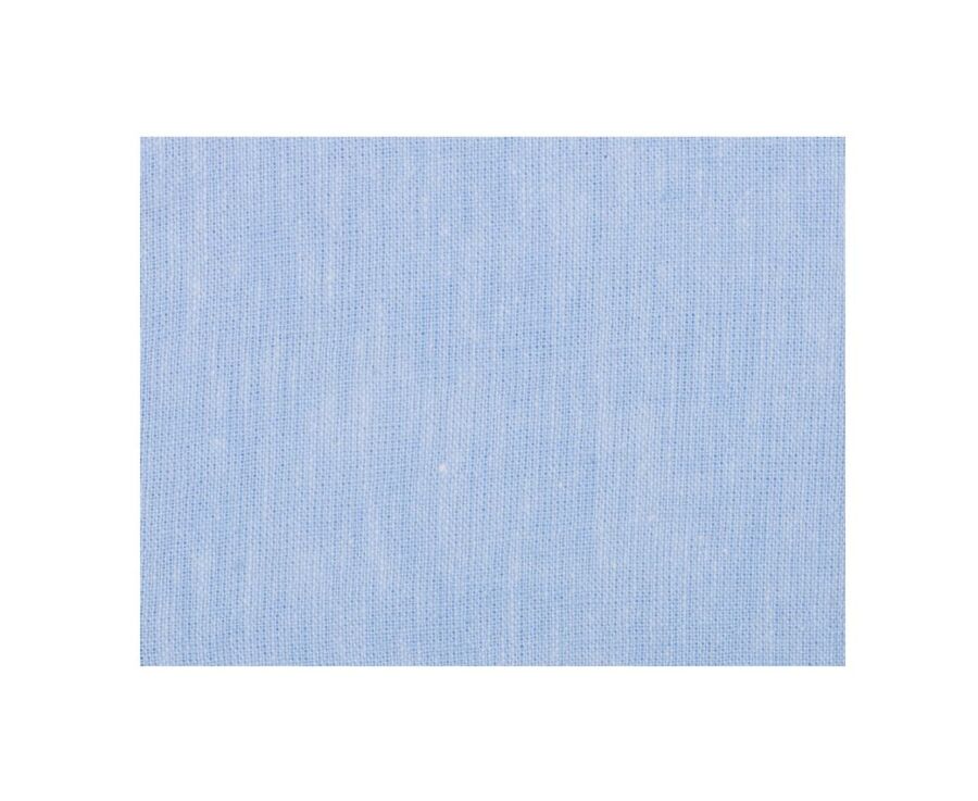 Chemise coton lin Chambray bleu Clair - ELIBERT