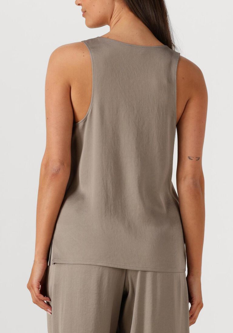 taupe drykorn top aminah