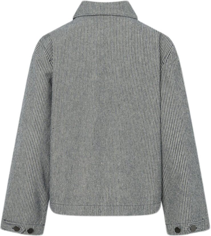 Nué Notes Enzo Jacket Hickory navy stripe