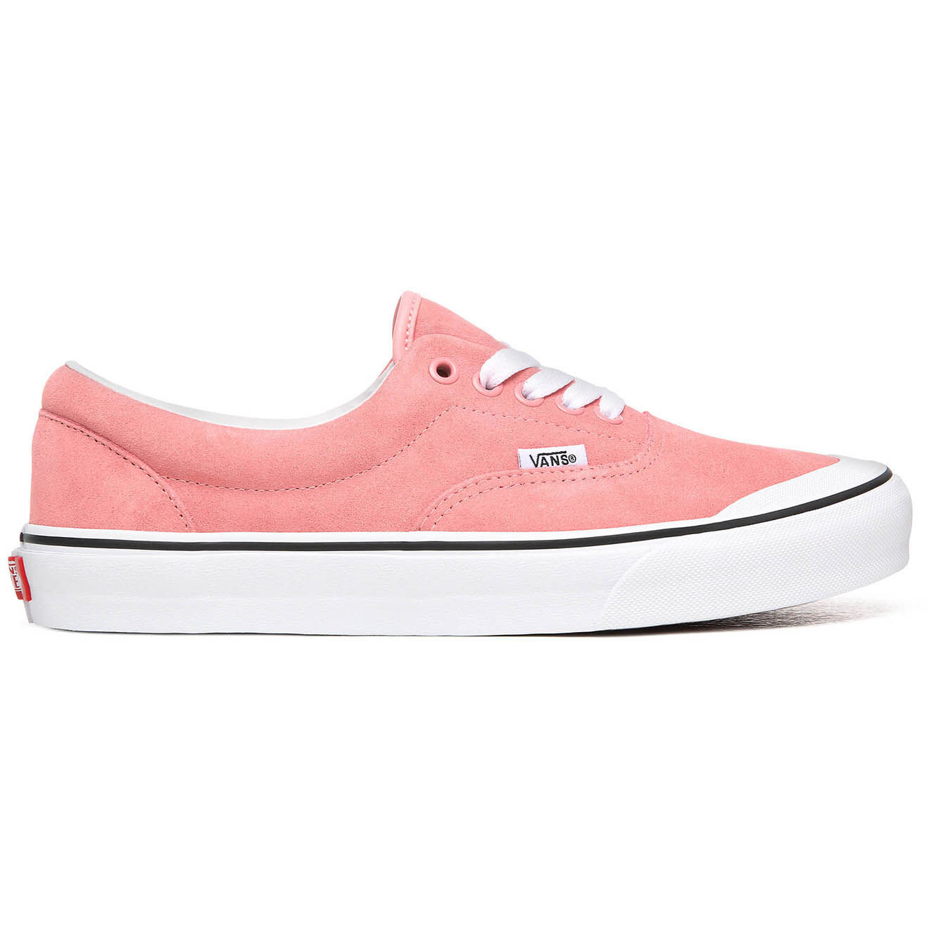 Vans Sneakers en Velours de Cuir Era TC roses