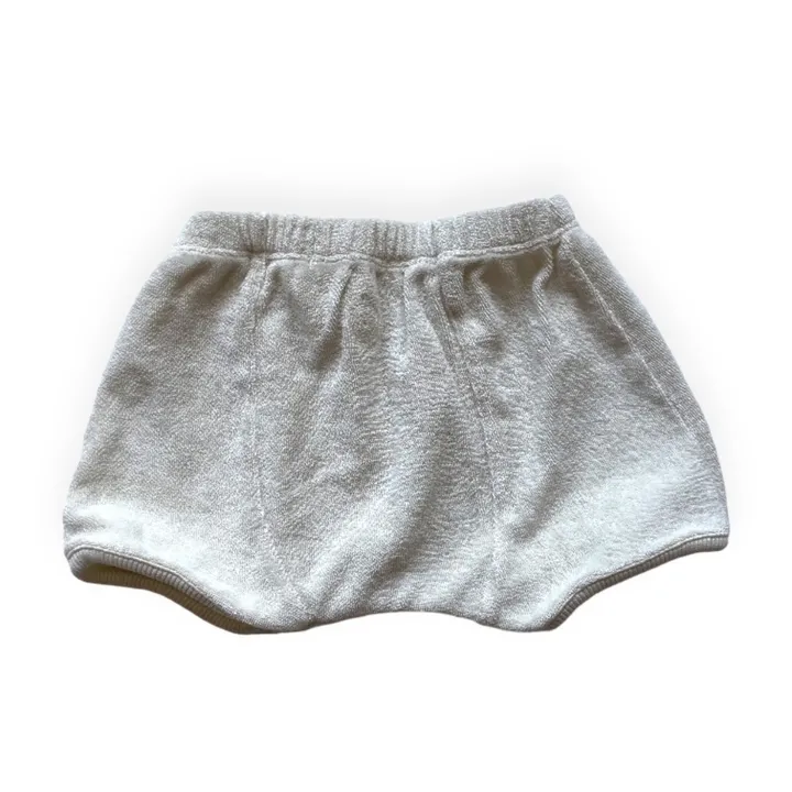 GOLD, Olalala Short Soy Eponge Coton Bio | Gris clair