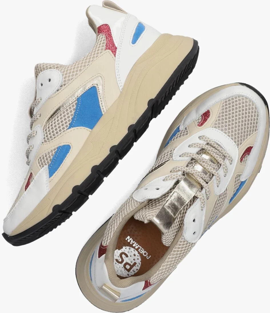PS POELMAN beige ps poelman lage sneakers p7120
