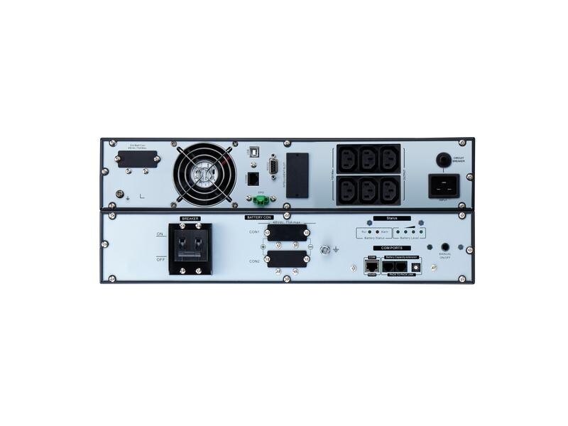 APC USV SRVL2KRILRK 2000 VA / 1800 W Easy UPS On-Line, 2000VA, Lithium-Ionen, Rack/Tower 4U, 230V, 6 IEC C13 Ausgänge, Intelligent Card Slot, verlängerte Laufzeit, mit Schienenkit