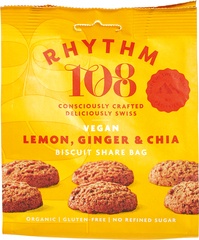 Rhythm 108 Citroenkoekjes gember chia (135 gr)