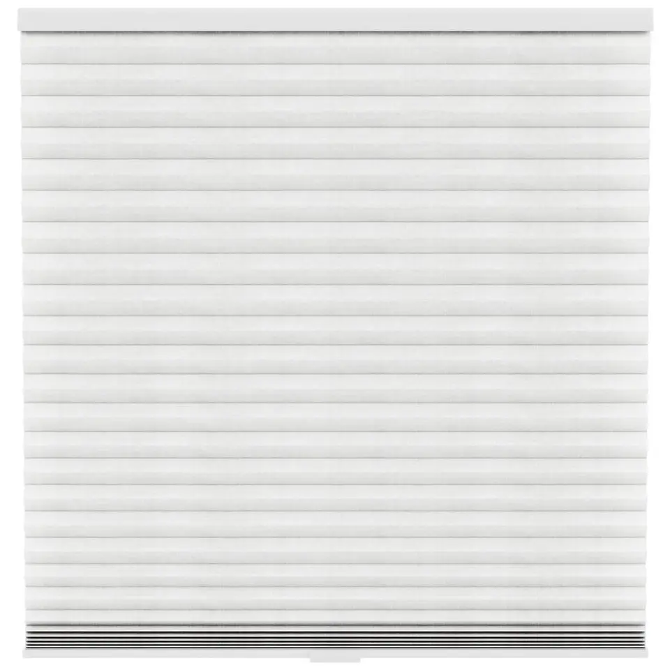 Fenstr plisségordijn Sidney dubbel 45mm transparant - off-white (10718)