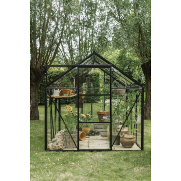 Royal Well Kate IV kweekkas full option aluminium zwart 7,16 m²