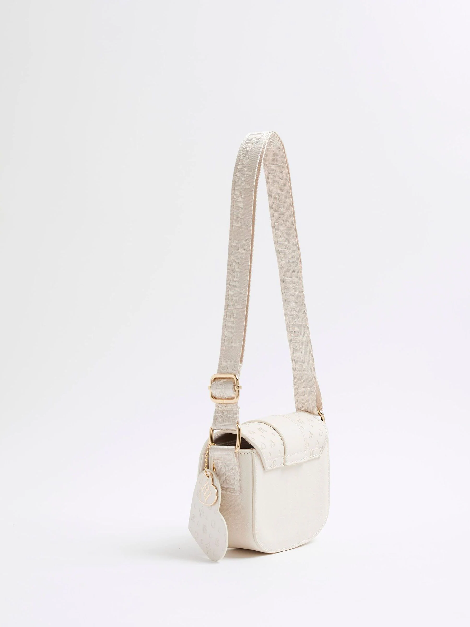 River Island Heartlock tas met monogram voor meisjes