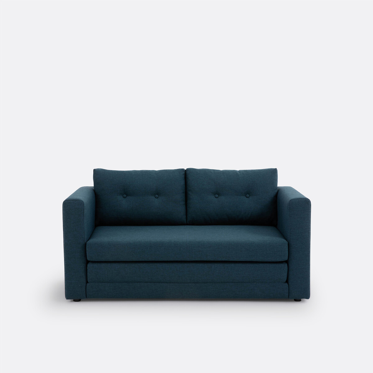 SO'HOME<br>Sofá conversível, tecido texturizado, 2 lugares, Udel