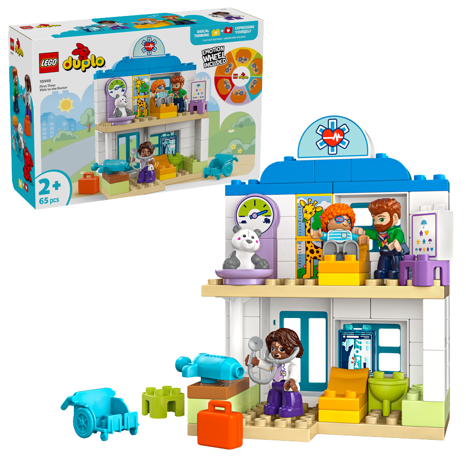 LEGO - DUPLO Town - Første gang: Besøg hos lægen (10449)