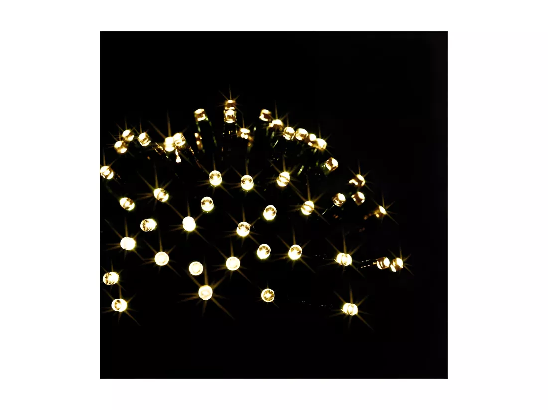 Guirlande lumineuse Extérieur programmable 14 mètres 192 LED Blanc Chaud