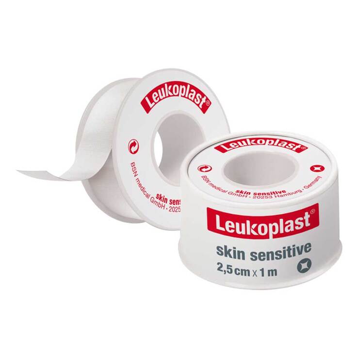 Leukoplast® skin sensitive 2,5 cm x 1 m , 1 St