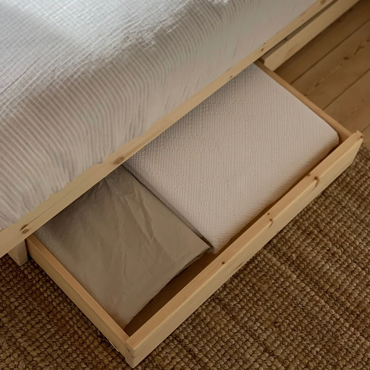 Karup Design - Kanso Bett, 180 x 200 cm, Kiefer natur
