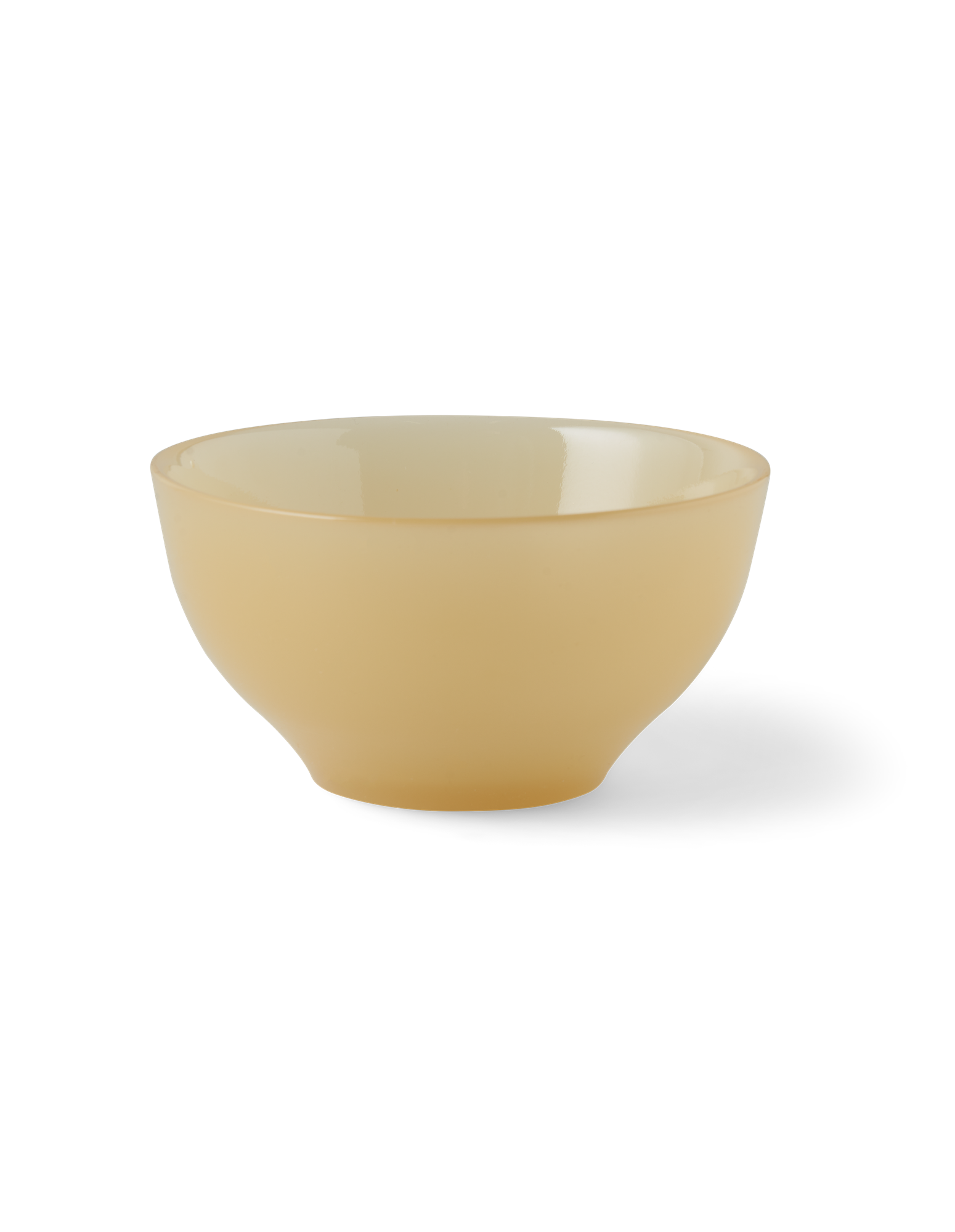 Dekorativ skål | Glas. 11,5 x 5,5 cm. | Light Olive
