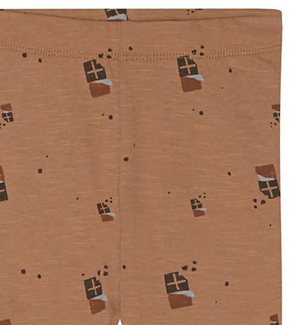 Monsieur Mini Leggings - Chocolate - Milch
