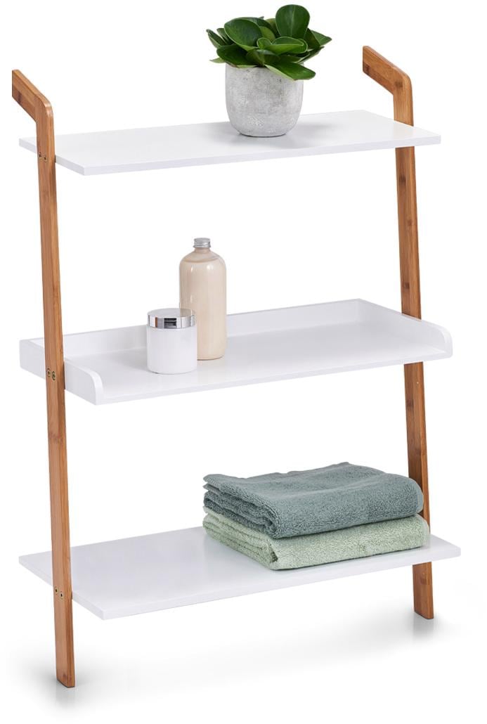 Zeller Present Leiterregal »Bamboo« Set, 5 Stk. tlg. 3 Ablageflächen, je 60 x 30 cm