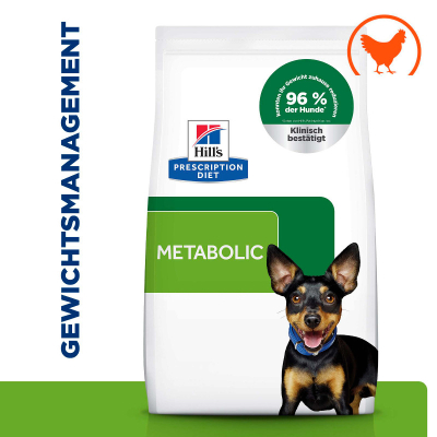 Hill's Vet Hundefutter Prescription Diet Metabolic Mini Huhn 9kg