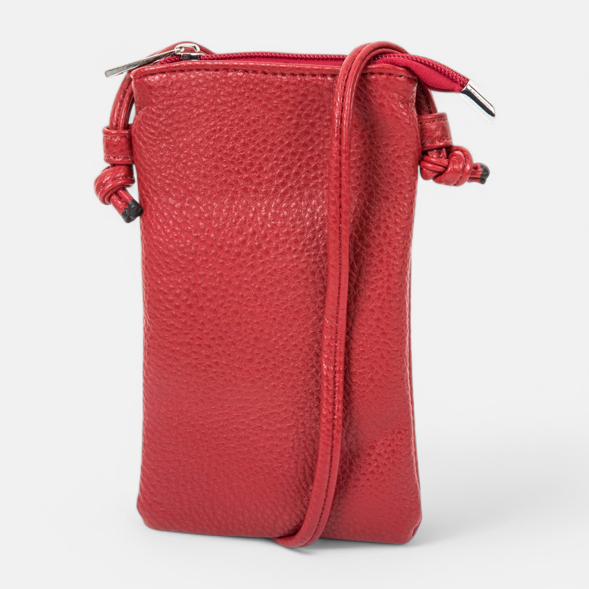 Pochette pour téléphone rouge