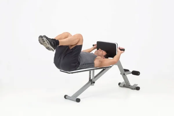 Toorx WBX-40, Justerbar vægttræningsbænk, Motionscenter, Hjem, Stål, Sort, 715 mm, 1390 mm
