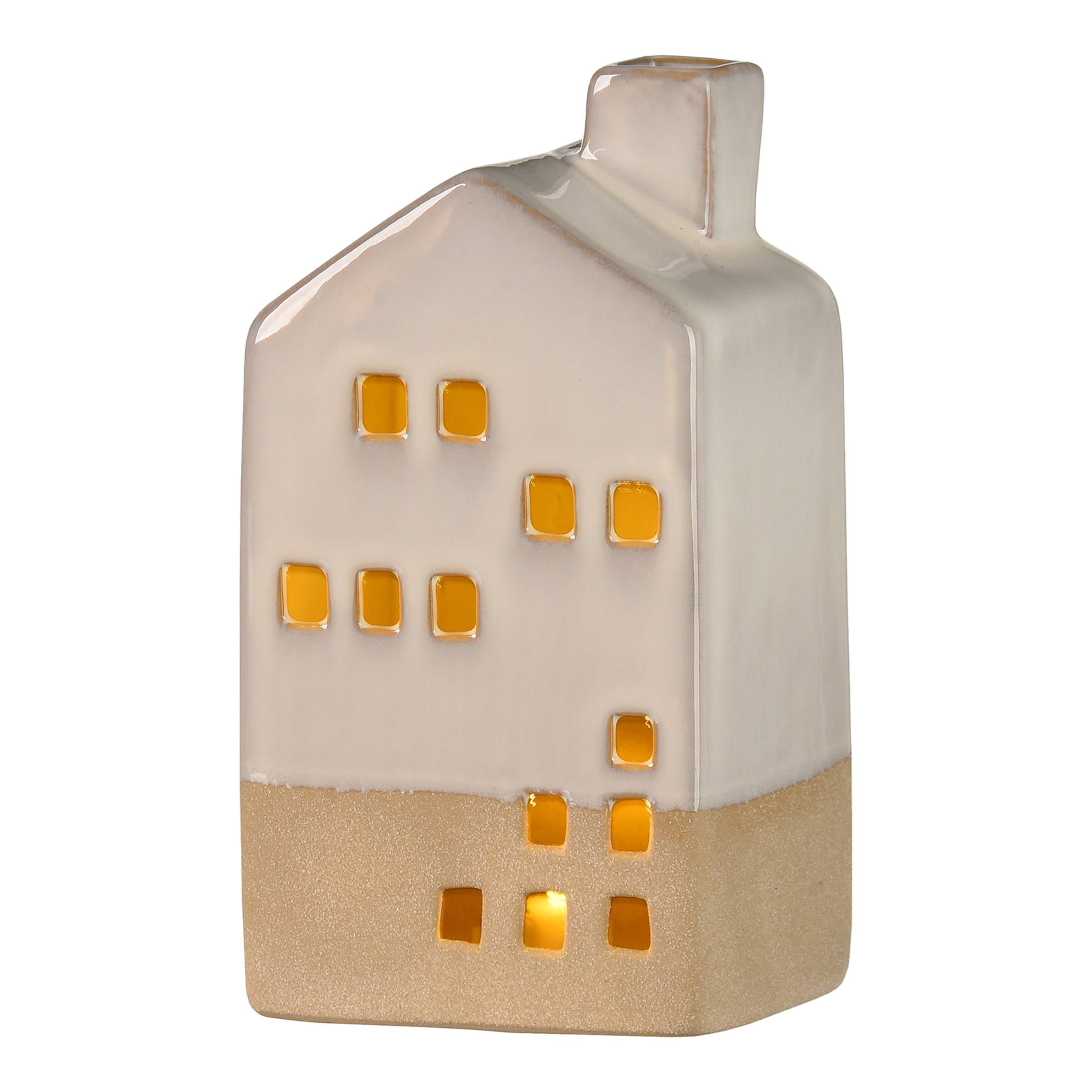 beige, B 8,5 x H 16 x T 7 cm
