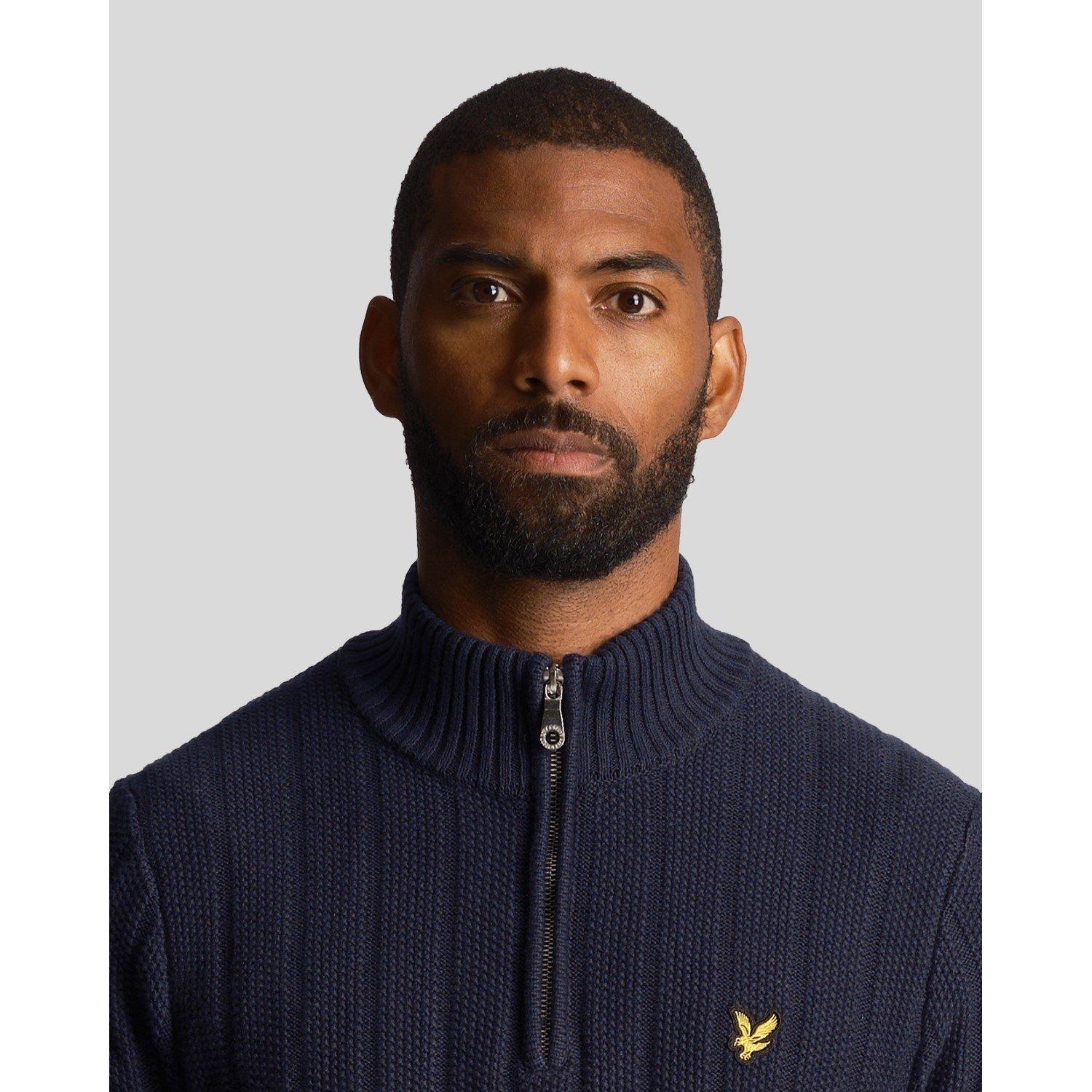 Lyle and Scott 1/4z Jumper Sn99