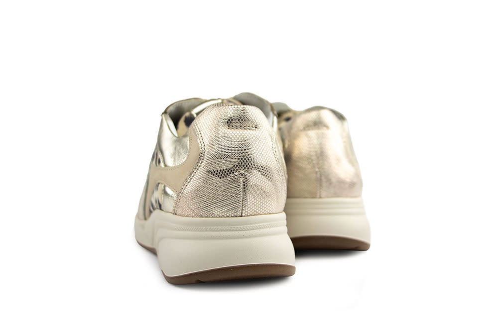Durea Sneaker Platino Leopard Taupe H