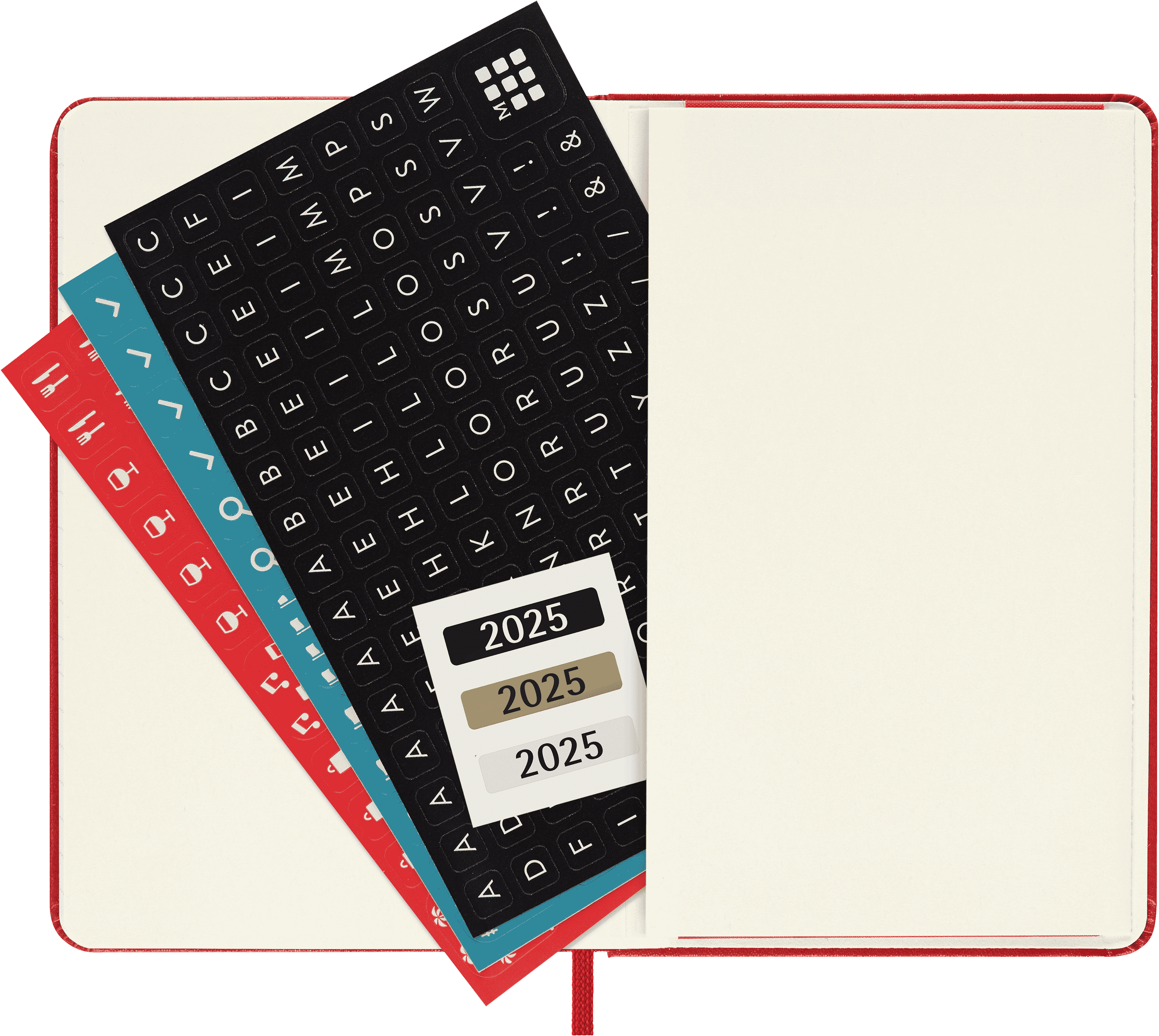 Classic Planner 2025 Pocket Weekly, hard cover, 12 months