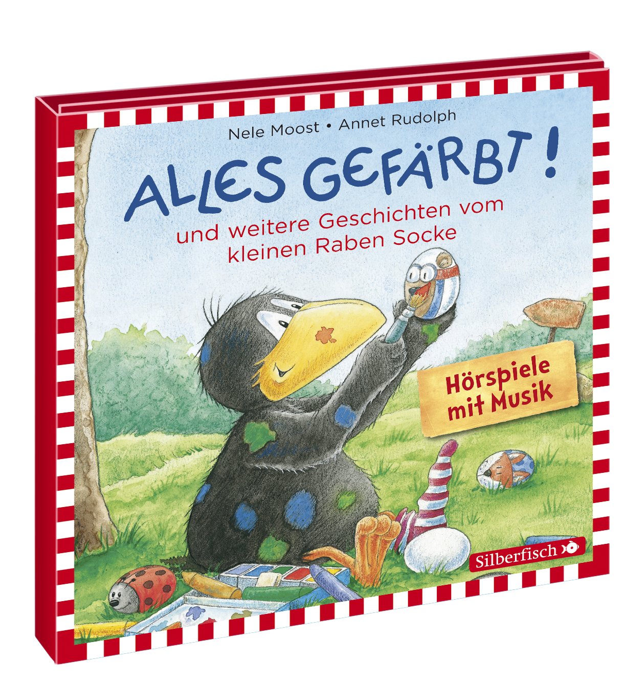 Alles gefärbt!, Alles wächst!, Alles verwünscht! (Der kleine Rabe Socke),1 Audio-CD