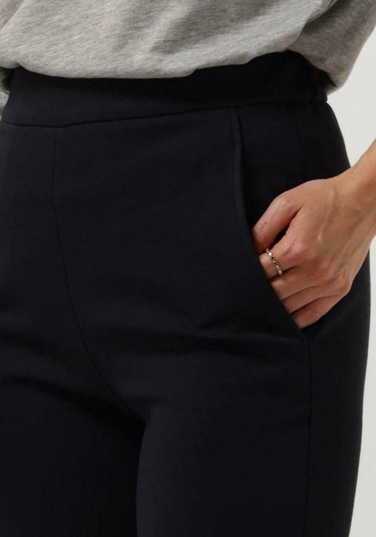 BY-BAR donkerblauwe by-bar flared broek lowie pant