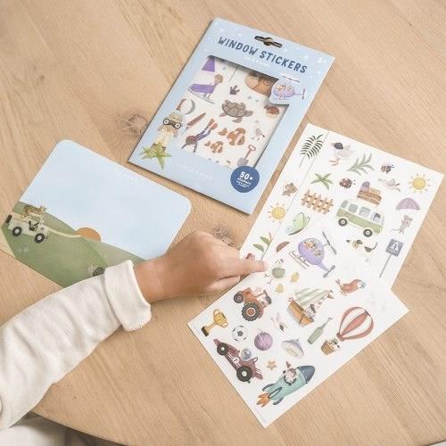 Raamstickers Jim & Friends kopen? - Little Dutch