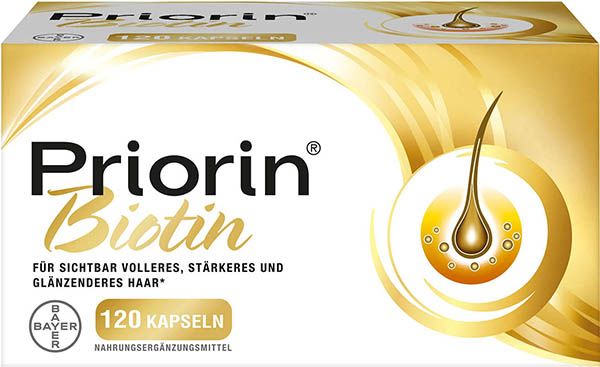 PRIORIN Biotin Kaps Blist 120 Stk