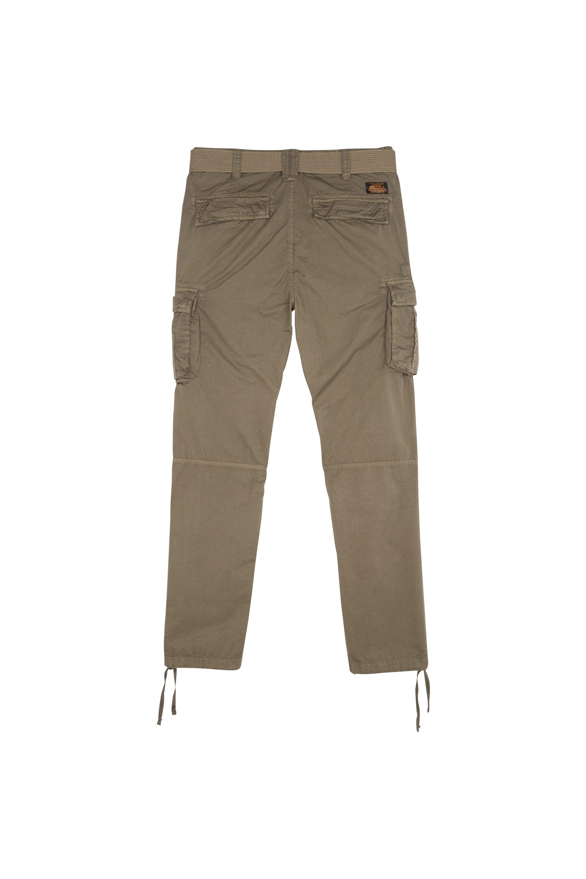 SCHOTT Pantalon treillis ceinturé  Kaki