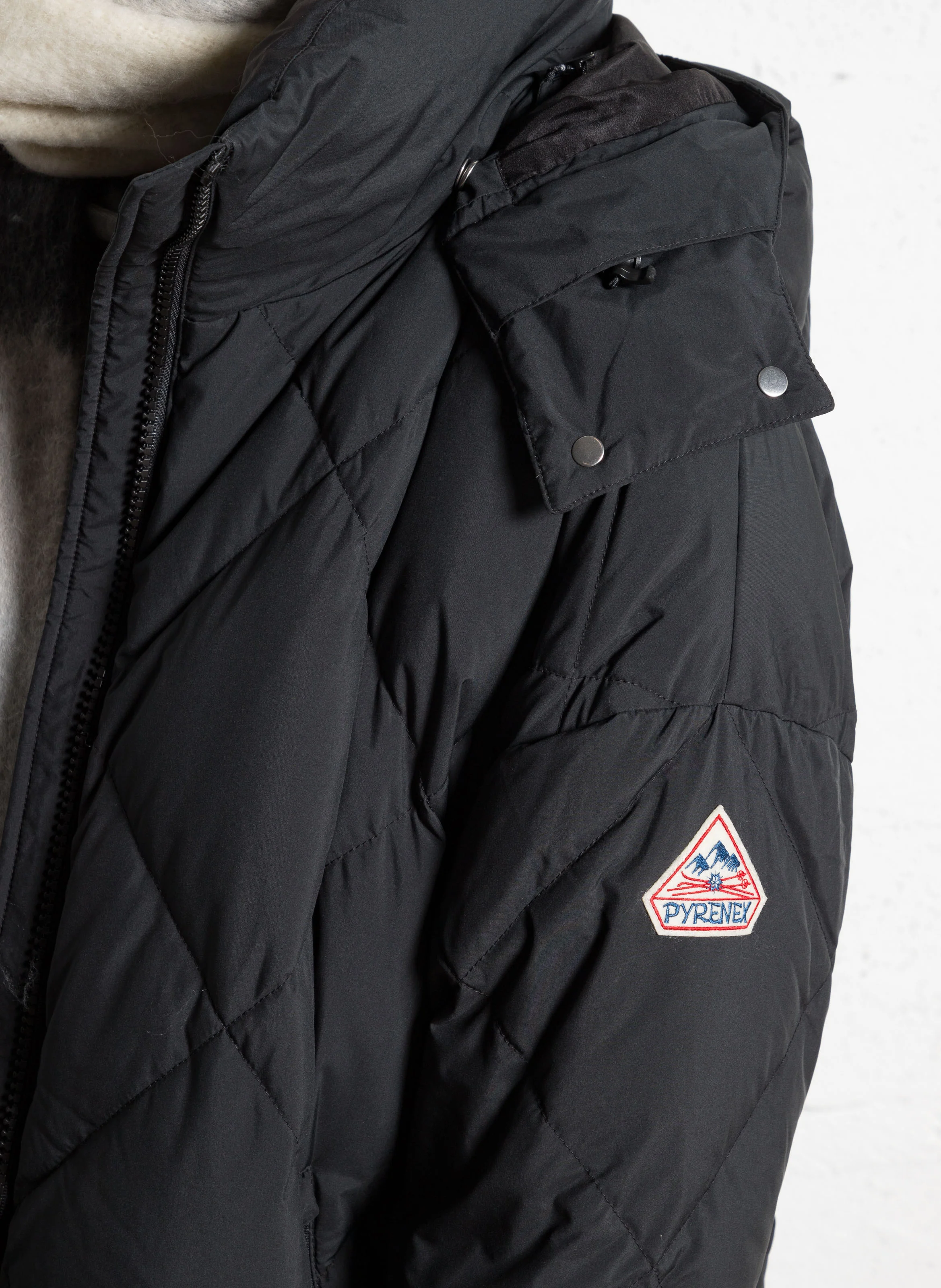 ADELE COAT - Doudoune col montant| Noir