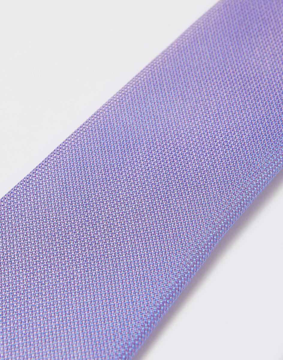 Cravate Slim Lilas Caviar