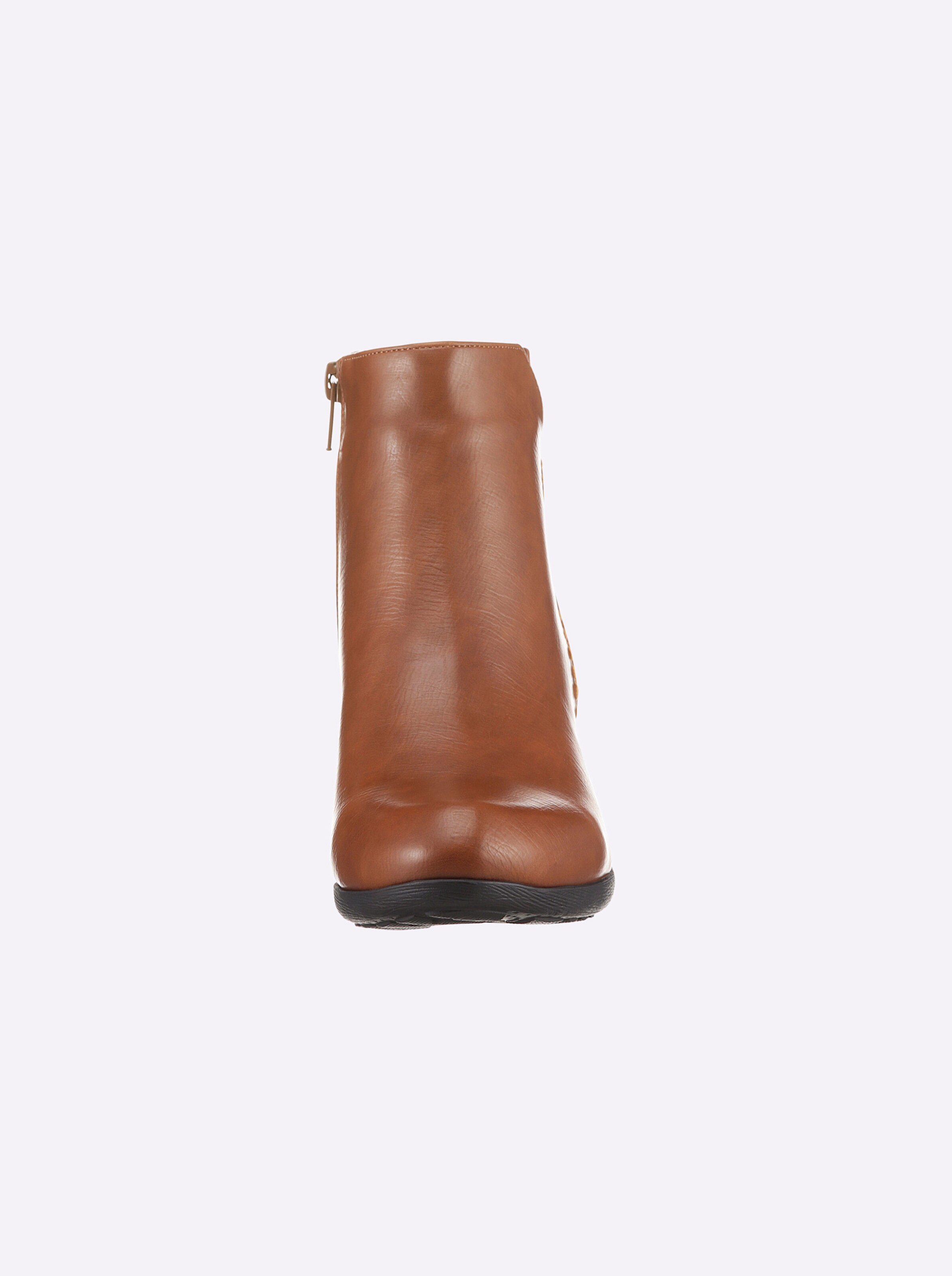 Andrea Conti Stiefelette in cognac