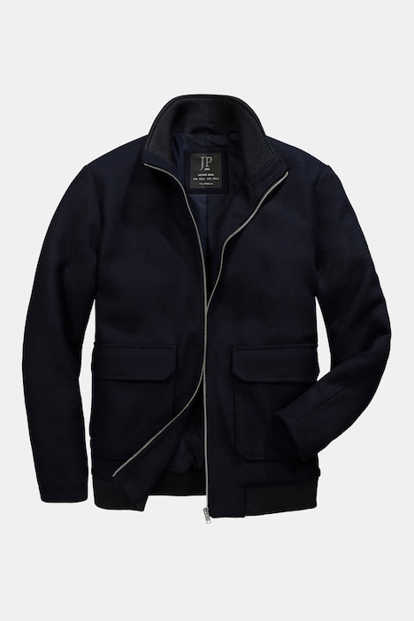 JP 1880 Bomberjacke, Wolle, Collegekragen, bis 7 XL