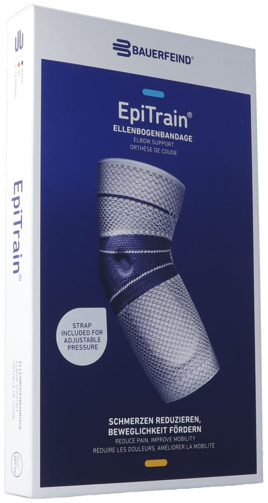 Bauerfeind EpiTrain Aktivbandage Gr1 mit Gurt beige 1 Stk