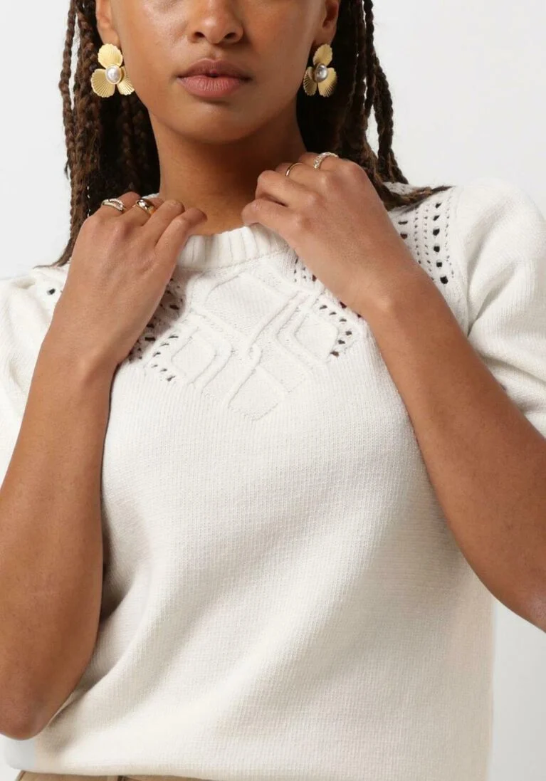 SUNCOO ecru suncoo t-shirt pleyel