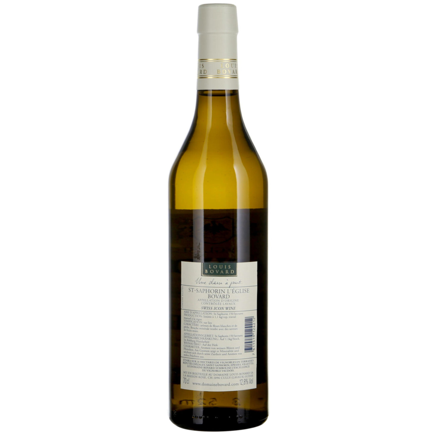 Lavaux AOC Saint-Saphorin L'Eglise Domaine Louis Bovard -70cl