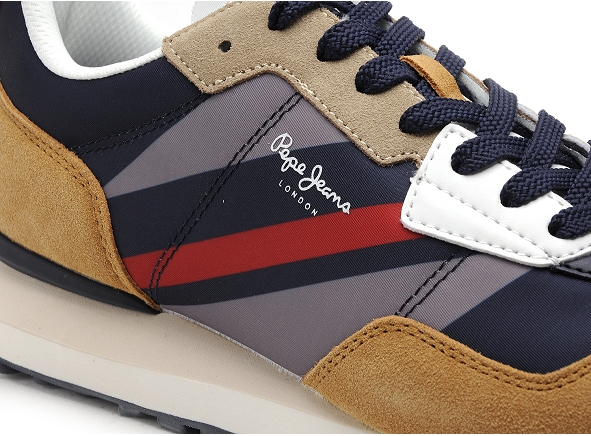 Pepe jeans basses homme foster man bleu
