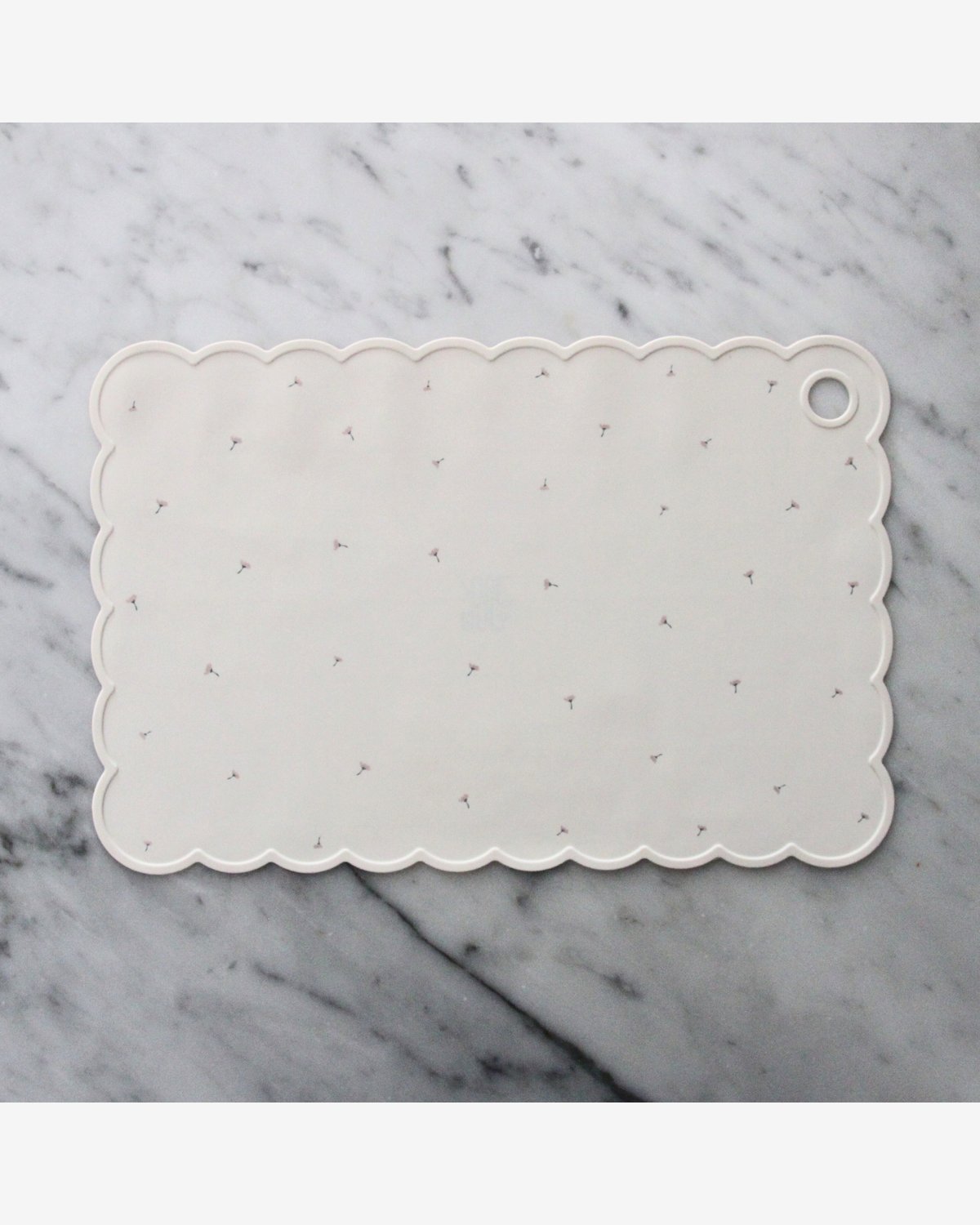 Spisebrikke i Silikon – 38×25 | Poppy in Bloom Placemat