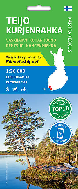 KARTTAKESKUS - TEIJO KURJENRAHKA 1 20 000