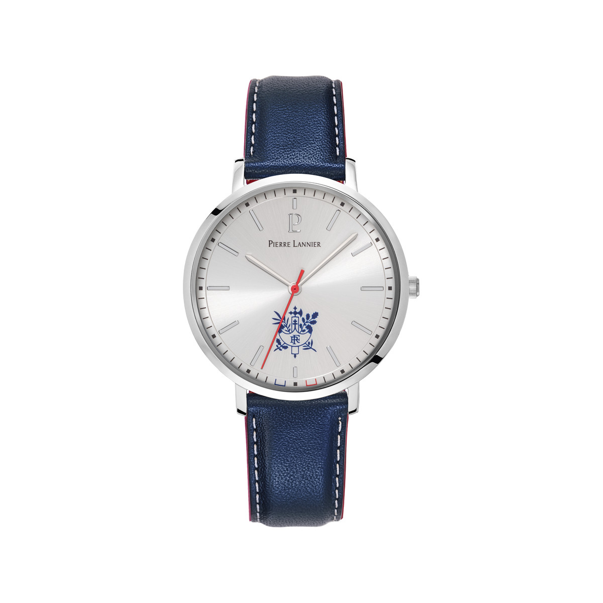 Montre PIERRE LANNIER Élysée homme bracelet cuir bleu