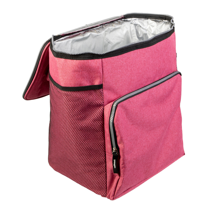 Kühltrolley - pink - aus Textil - ca. 32 x 24 x 39 cm - 30 l