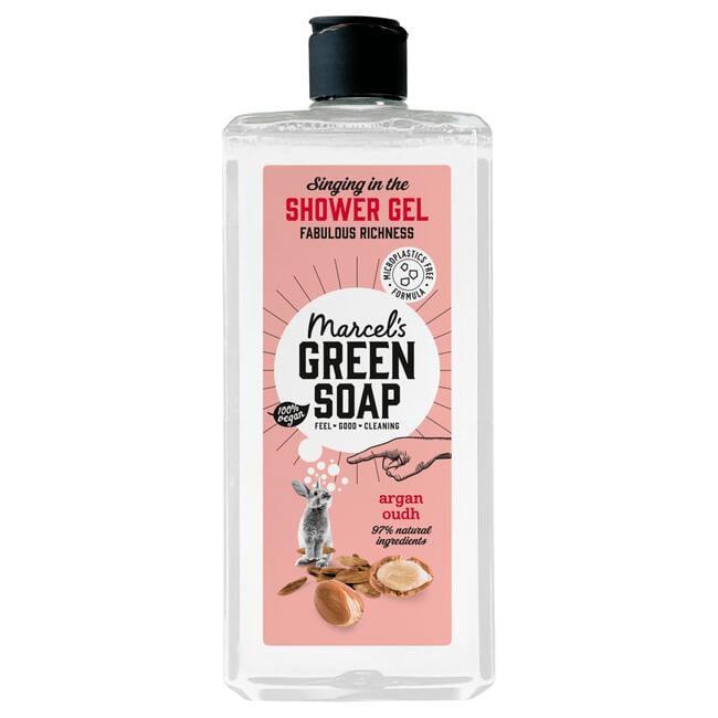 Marcel's Green Soap Argan & Oudh Showergel 300 ML
