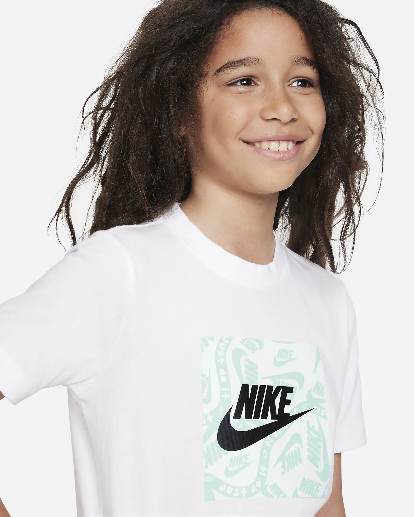 Nike NSW Club T-Shirt Kids Wit